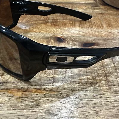 Oakley Eyepatch 2 Polished Black Factory Polarized Special Bronze Tint Lens Used • $255