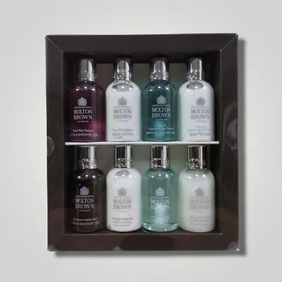 MOLTON BROWN Discovery Body & Hair Gift Set Collection 8 Bottles NEW FREE S&H!! • $30.25