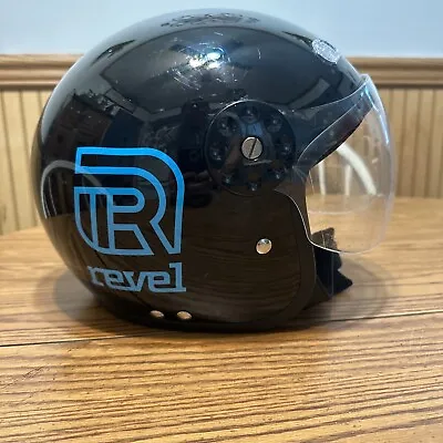 Rare Revel Motocycle Helmet - Lightweight Helmet Sz 15 XXL 63-64 Cm W/ Visor • $149.95