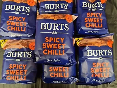 £5 • Buy Burts Spicy Sweet Chilli Flavoured Crisps. 7 X 150g Bags