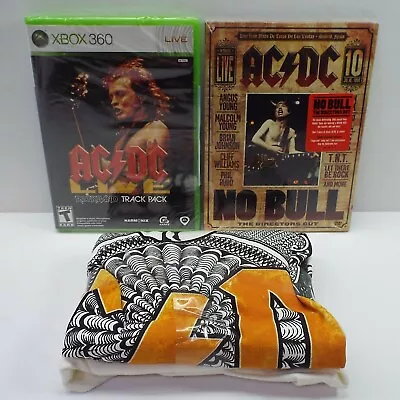 AC/DC FAN PACK Xbox 360 Edition AC/DC LIVE ROCKBAND BUNDLE (LOOK DESC) T101 • $18.40