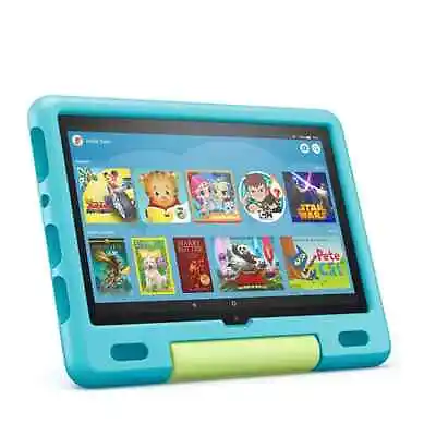$159.91 • Buy 🔥🔥 NEW! Amazon Fire HD 10 Kids 11th Gen 32GB Tablet WiFi 10.1  Aquamarine 🔥🔥