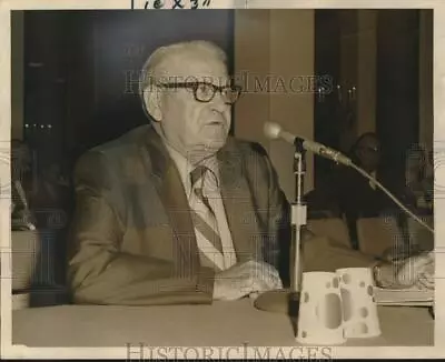 1971 Press Photo J. M. Pete Menefee Louisiana Commissioner Of Conservation • $19.99