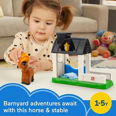 Fisher Price Little People Lights And Sounds Playset Horse & Stable • $19.95