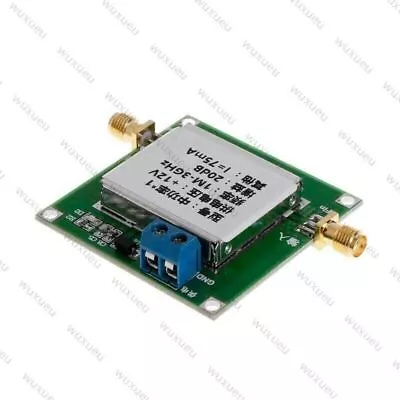 1-3000MHz 2.4GHz 20dB LNA RF Broadband Low Noise Amplifier Module UHF HF VHF • £9.39