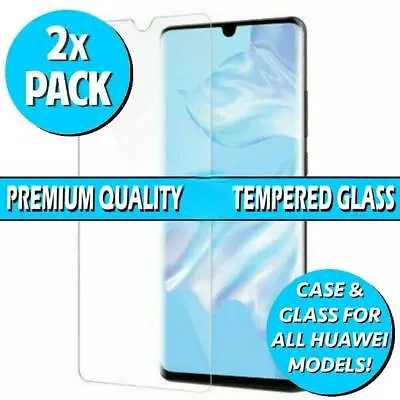 £1.99 • Buy Gorilla Glass Screen Protector For Huawei P20 Pro Lite P Smart 19 P30 Gel Case