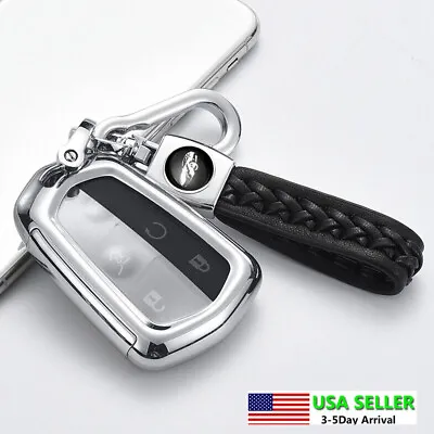 TPU Remote Fob Key Case Cover Shell Holder For Cadillac Escalade ESV XTS Keyless • $16.20