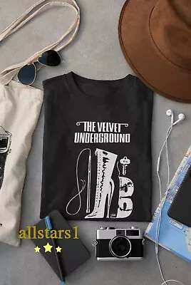 The Velvet Underground Music Black T-Shirt Short Sleeve FT750186 • $8.99