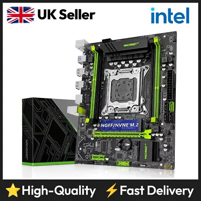 X79 Intel LGA2011 DDR3 SATA 3.0 Micro-ATX Motherboard Xeon E5 V1 V2 I7 CPU • £63.99