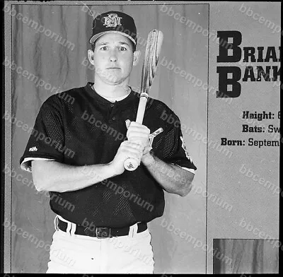 Brian Banks Milwaukee Braves Medium Frame Negative - Jim Rowe Archive V297 • $10
