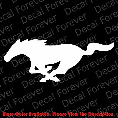 LARGE - PONY MUSTANG Running Horse Car/TRUCK Window/Wall Decal Sticker FD001 • $7.50