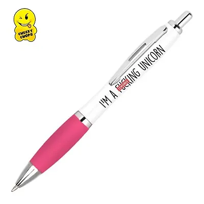 £2.99 • Buy Funny Pen, Sweary Pen, Rude Pen, Novelty Pen Gift - Unicorn - PEN13