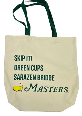 $49.99 • Buy Masters Exclusive Skip It!, Green Cups, Sarazen Bridge Canvas Tote Bag