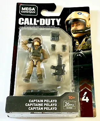 MEGA Construx Call Of Duty Captain Pelayo (GCN88) (NISB) • $31.98