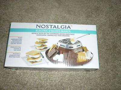 Nostalgia SMM200 Stainless Steel S'mores Maker - Brown • $13