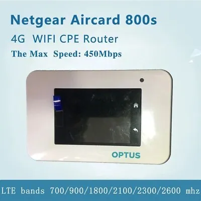 Netgear Aircard AC800S 4G LTE  Mobile Hotspot Pocket WiFi MiFi Dongle Unlocked  • $109.99