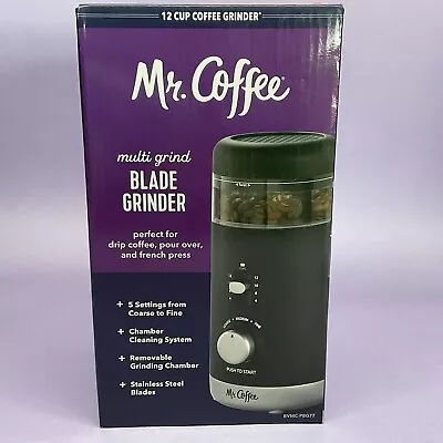 Mr. Coffee 12-Cup Automatic Coffee Grinder 5 Settings • $17.50