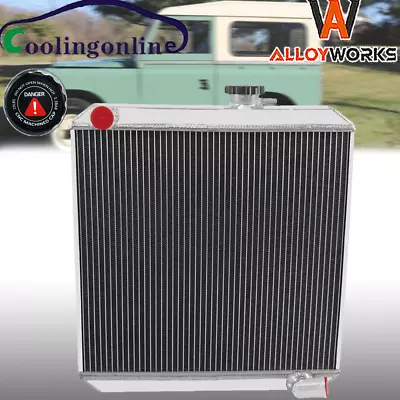 4 Core Radiator For 1963-1986 Land Rover Series 2a&3 Petrol Diesel 186 Holden Mt • $259