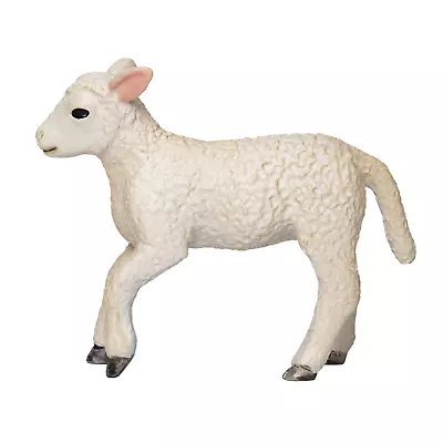 Mojo ROMNEY SHEEP LAMB RUNNING Farmyard Play Animal Figure Toys Plastic Farm • £6.95