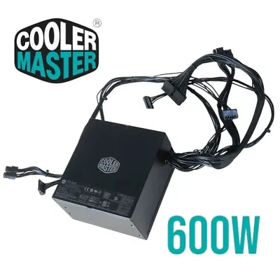 Cooler Master 600W Computer Power Supply 80Plus Gold Certified ATX PSU • $45.88