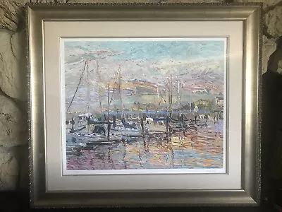 Marco Sassone      Pier Thirty Nine   Pier 39 Serigraph Limited Edition XXVII/XC • $749.95