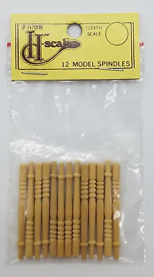$19.99 • Buy Miniature Houseworks Spindles #H7009 Bag Of 12 NOS 1981 H-scale 1/24th Dollhouse
