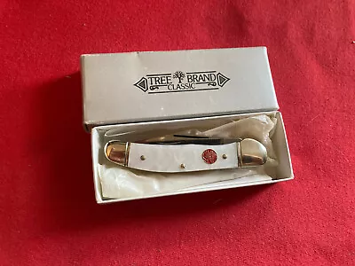 Vintage Boker Pearl Handles Tree Brand German Copperhead Double Blade Knife Mint • $114.95
