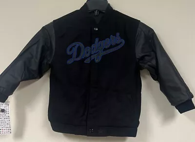 Los Angeles DODGERS Kids Black Reversible Jacket By JH Design Size: 6 & S - NEW • $79.99