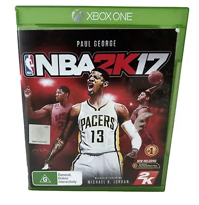 NBA 2K17 | Microsoft Xbox ONE Game | Tested & Working | Tracked Postage • $8