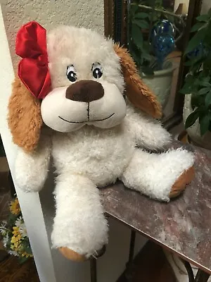 PetSmart Luv-A-Pet Plush Chance  Stuffed Squeaker Dog 15   Martha Stewart Pets • $14.25