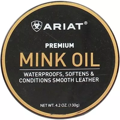 Ariat Premium Mink Oil Plastic Jar (4.2 Ounce) • $9.99