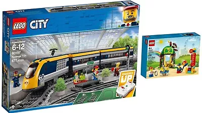 LEGO 60197 City Passenger Train + GIFT! BRAND NEW SEALED: $253.85 C2CAPR1 • $269.99