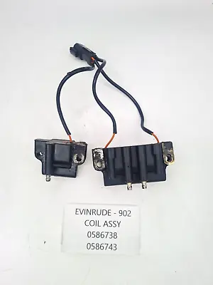 GENUINE OEM Johnson Evinrude Outboard Engine Motor COIL SET ASSEMBLY 90 - 175 HP • $35.52