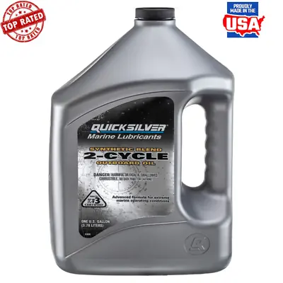 2-Stroke Synthetic Blend Marine Oil 1 Gallon High Horsepower Engine Performance • $33.78