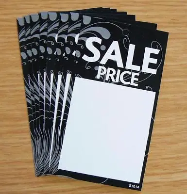 £2.90 • Buy SALE PRICE TAGS SWING TICKETS LABELS FOR USE WITH KIMBLE GUN X 100 (ST014 BLACK)