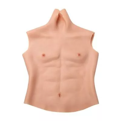 2023 Male Corset Role-playing Soft Silicone Muscle Realistic Silicone Hot • $195.64