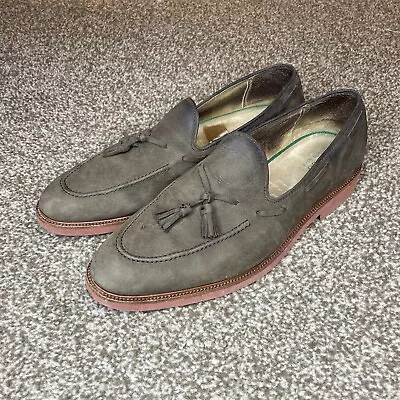 Polo Ralph Lauren Polo Men Brown Suede Tankersley Shoes Slip On Mens Size 14 D • $34.99