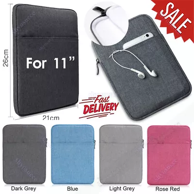 £9.23 • Buy For Apple IPad Air 4 10.9  8th 10.2  2020 Tablet Carry Sleeve Case Cover Bag New