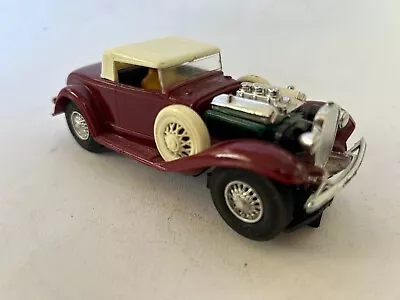 Marx Hot Rod Roadster (Burgundy) 1/32 Scale Slot Car RTR • $49.95