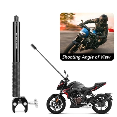 $34.31 • Buy Invisible Selfie Stick Clamp Mount For Insta360 OneX3 Motorcycle 3rd Person View