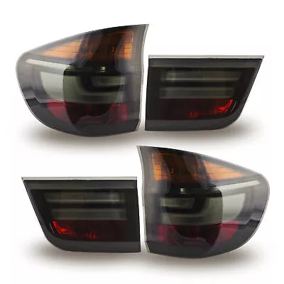 $370.15 • Buy Tail Lights Ldbme3 For Bmw X5 E70 2007 2008 2009 2010 Smoke Led