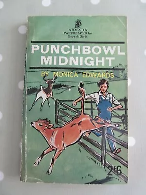 £10 • Buy Punchbowl Midnight By Monica Edwards Vintage Armada Paperback Dated 1963