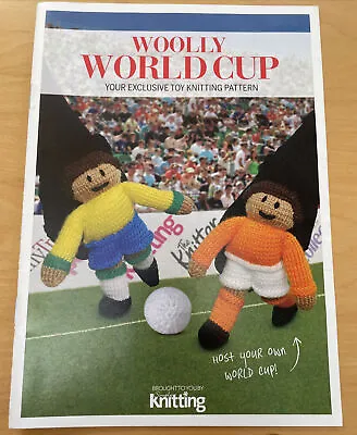 £1.99 • Buy Woolly World Cup Finger Glove Football Toys KNITTING Pattern Magazine Supplement