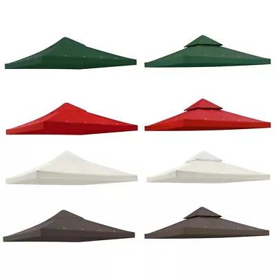 8' 10' 12' Gazebo Top Canopy Replacement UV30 Patio Outdoor Garden Cover • $45.99