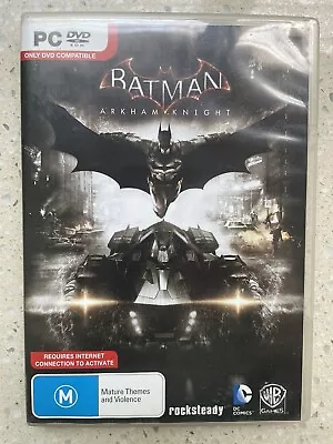 Batman: Arkham Knight (PC GAME 2015) !!! IN GREAT CONDITION 5 DICS SET • $24.99