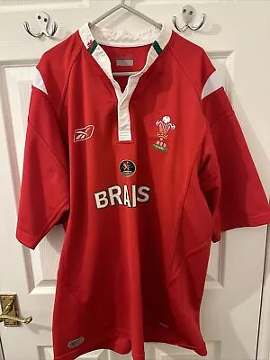 Wales Rugby Union Shirt Reebok Classic Size XL BRAINS - Vintage - Six Nations • £24.99