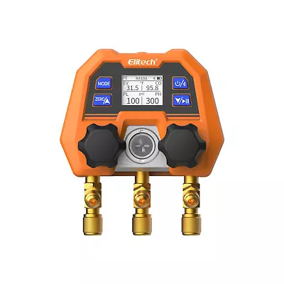 Elitech Digital Manifold Gauge App Control AC Pressure Gauges ARTEMIS DMG-4B • $118