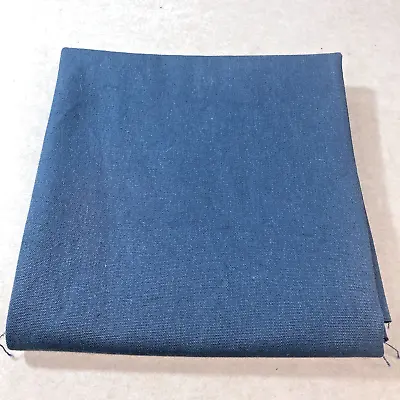 Upholstery Fabric Material Blue 1.5m X 1.0m Recovering Sewing Craft Cushions • $18.88