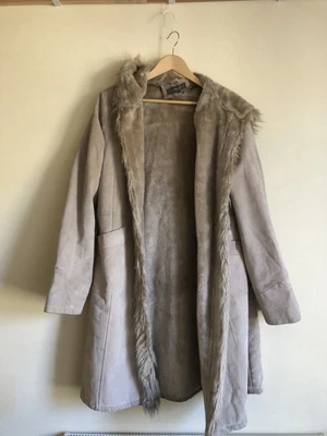 £4.50 • Buy Ben Sherman Unisex Cream Suede , Duffle Coat With Hood . Size Large/X-Large