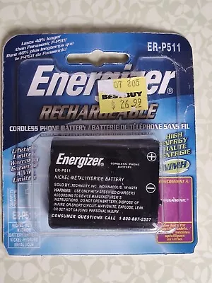 Energizer Rechargeable Battery  ER +P511 • $18